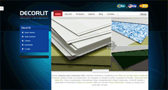 Desktop Screenshot of decorlit.com.br